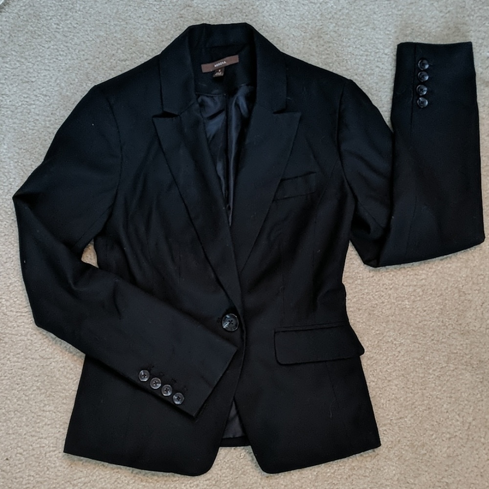 Chic Black Merona Blazer